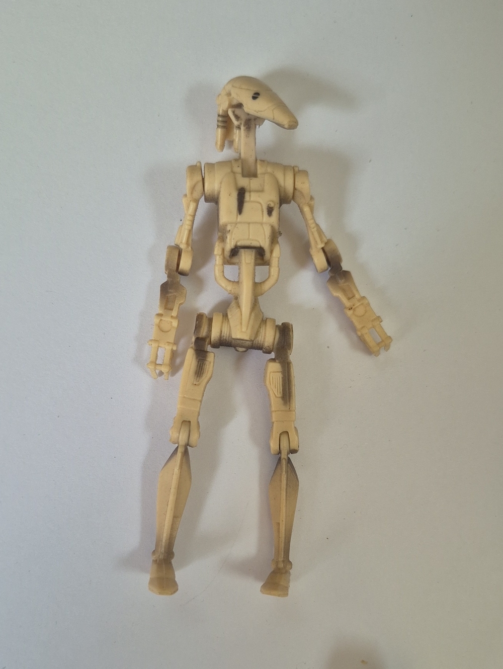 Vintage 90s Star Wars Battle Droid Commander Toy Figure